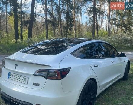 Белый Тесла Модель 3, объемом двигателя 0 л и пробегом 76 тыс. км за 19800 $, фото 1 на Automoto.ua