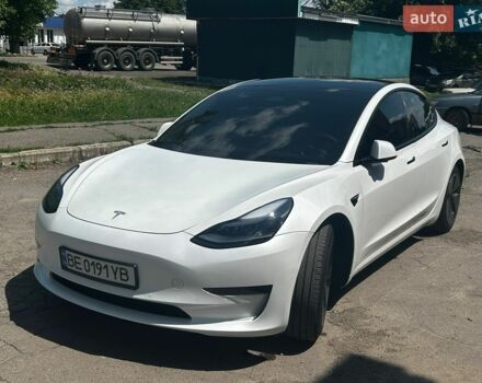Белый Тесла Модель 3, объемом двигателя 0 л и пробегом 59 тыс. км за 20900 $, фото 1 на Automoto.ua
