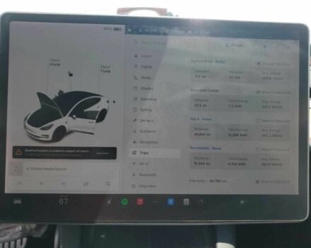 Білий Тесла Модель 3, об'ємом двигуна 0 л та пробігом 82 тис. км за 15200 $, фото 6 на Automoto.ua