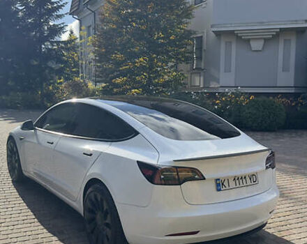 Белый Тесла Модель 3, объемом двигателя 0 л и пробегом 66 тыс. км за 29900 $, фото 4 на Automoto.ua