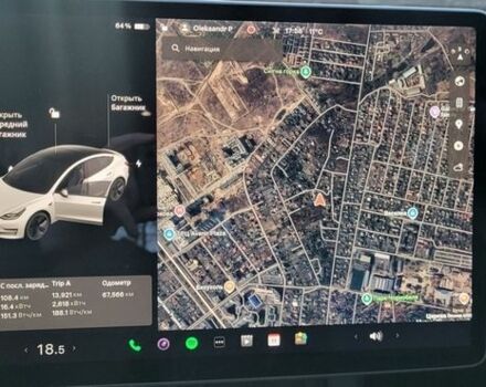 Білий Тесла Модель 3, об'ємом двигуна 0 л та пробігом 75 тис. км за 19000 $, фото 15 на Automoto.ua