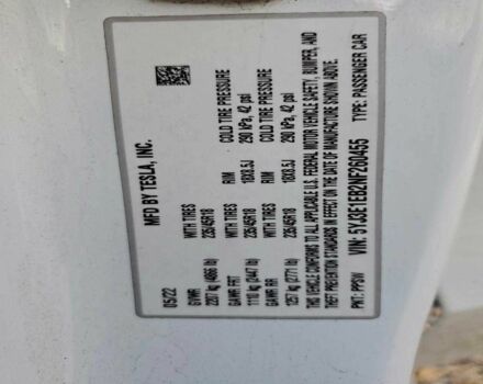 Белый Тесла Модель 3, объемом двигателя 0 л и пробегом 70 тыс. км за 5500 $, фото 11 на Automoto.ua