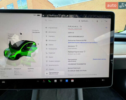 Тесла Модель 3 2022 у Луцьку на Automoto.ua Білий Тесла Модель 3, об'ємом двигуна 0 л та пробігом 2 тис. км за 22800 $, фото 40 на Automoto.ua