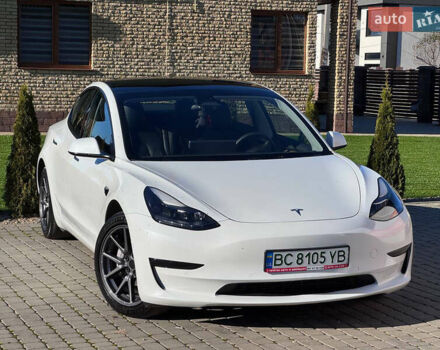 Тесла Модель 3 2022 у Стрые на Automoto.ua Білий Тесла Модель 3, об'ємом двигуна 0 л та пробігом 78 тис. км за 22500 $, фото 4 на Automoto.ua
