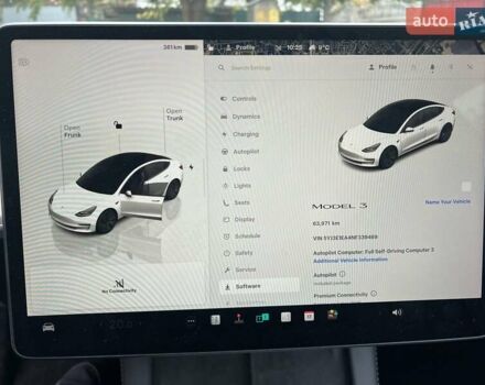 Тесла Модель 3 2022 у Києві на Automoto.ua Білий Тесла Модель 3, об'ємом двигуна 0 л та пробігом 64 тис. км за 14700 $, фото 3 на Automoto.ua