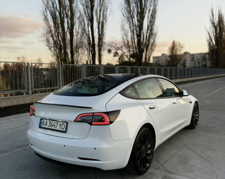 Белый Тесла Модель 3, объемом двигателя 0 л и пробегом 77 тыс. км за 25000 $, фото 4 на Automoto.ua