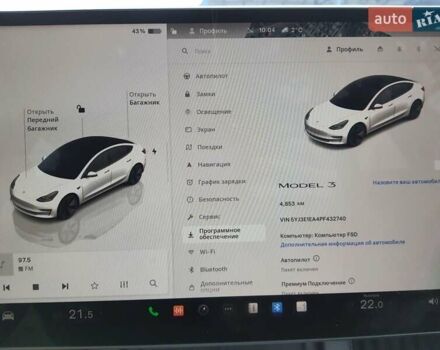 Белый Тесла Модель 3, объемом двигателя 0 л и пробегом 11 тыс. км за 27500 $, фото 8 на Automoto.ua