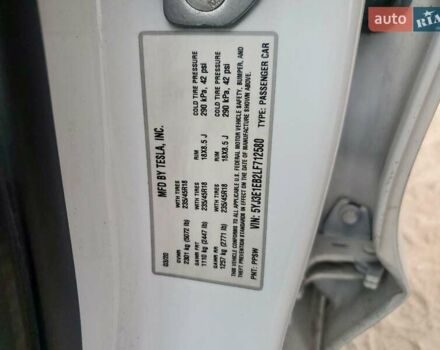 Білий Тесла Модель 3, об'ємом двигуна 0 л та пробігом 134 тис. км за 7600 $, фото 11 на Automoto.ua