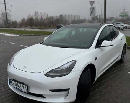 Білий Тесла Модель 3, об'ємом двигуна 0 л та пробігом 73 тис. км за 18100 $, фото 1 на Automoto.ua