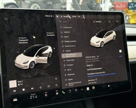 Белый Тесла Модель 3, объемом двигателя 0 л и пробегом 35 тыс. км за 24699 $, фото 27 на Automoto.ua