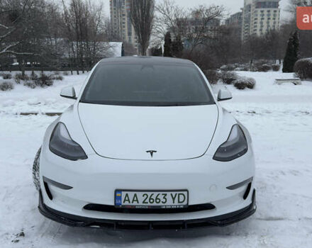 Білий Тесла Модель 3, об'ємом двигуна 0 л та пробігом 74 тис. км за 21800 $, фото 1 на Automoto.ua