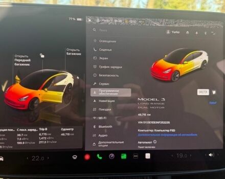 Белый Тесла Модель 3, объемом двигателя 0 л и пробегом 49 тыс. км за 25200 $, фото 21 на Automoto.ua