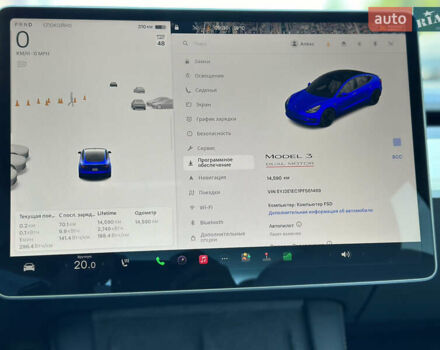 Білий Тесла Модель 3, об'ємом двигуна 0 л та пробігом 22 тис. км за 29006 $, фото 15 на Automoto.ua