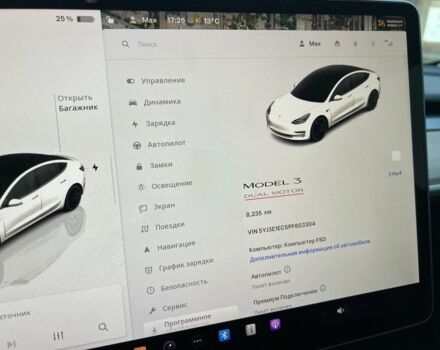 Белый Тесла Модель 3, объемом двигателя 0 л и пробегом 8 тыс. км за 28000 $, фото 5 на Automoto.ua