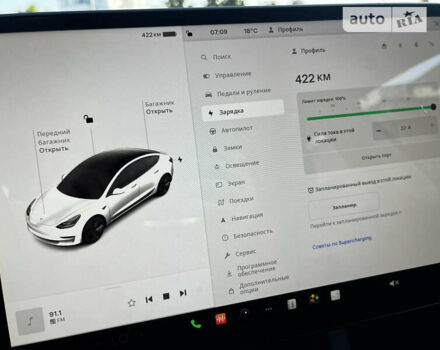 Білий Тесла Модель 3, об'ємом двигуна 0 л та пробігом 3 тис. км за 28500 $, фото 3 на Automoto.ua