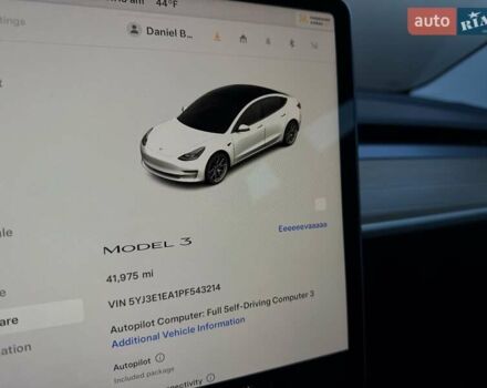 Білий Тесла Модель 3, об'ємом двигуна 0 л та пробігом 67 тис. км за 19999 $, фото 46 на Automoto.ua