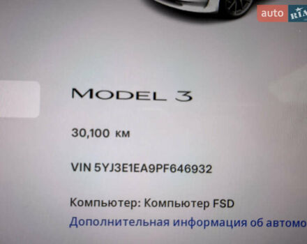 Білий Тесла Модель 3, об'ємом двигуна 0 л та пробігом 30 тис. км за 23900 $, фото 40 на Automoto.ua