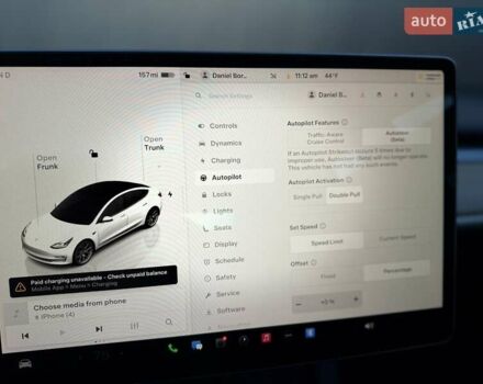 Білий Тесла Модель 3, об'ємом двигуна 0 л та пробігом 67 тис. км за 19999 $, фото 52 на Automoto.ua