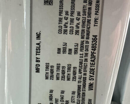 Белый Тесла Модель 3, объемом двигателя 0 л и пробегом 34 тыс. км за 24900 $, фото 14 на Automoto.ua
