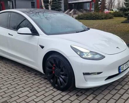 Білий Тесла Модель 3, об'ємом двигуна 0 л та пробігом 6 тис. км за 28500 $, фото 1 на Automoto.ua
