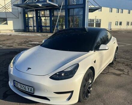 Белый Тесла Модель 3, объемом двигателя 0 л и пробегом 41 тыс. км за 24999 $, фото 2 на Automoto.ua