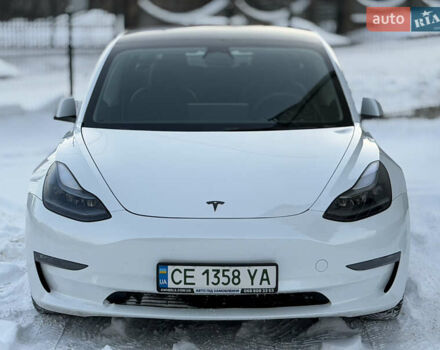Белый Тесла Модель 3, объемом двигателя 0 л и пробегом 34 тыс. км за 23500 $, фото 1 на Automoto.ua