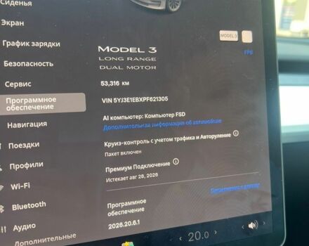 Белый Тесла Модель 3, объемом двигателя 0 л и пробегом 53 тыс. км за 24000 $, фото 12 на Automoto.ua