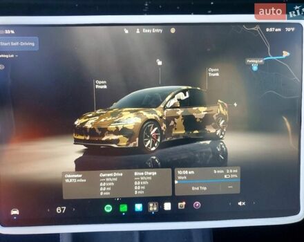 Білий Тесла Модель 3, об'ємом двигуна 0 л та пробігом 25 тис. км за 28500 $, фото 9 на Automoto.ua