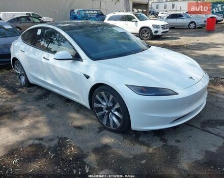 Білий Тесла Модель 3, об'ємом двигуна 0 л та пробігом 39 тис. км за 8700 $, фото 1 на Automoto.ua