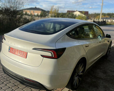 Тесла Модель 3 2024 у Львові на Automoto.ua Білий Тесла Модель 3, об'ємом двигуна 0 л та пробігом 6 тис. км за 28700 $, фото 5 на Automoto.ua