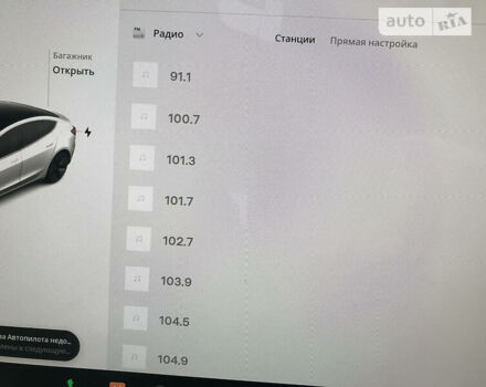 Белый Тесла Модель 3, объемом двигателя 0 л и пробегом 40 тыс. км за 33000 $, фото 34 на Automoto.ua