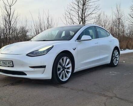 Белый Тесла Модель 3, объемом двигателя 0 л и пробегом 190 тыс. км за 13450 $, фото 1 на Automoto.ua