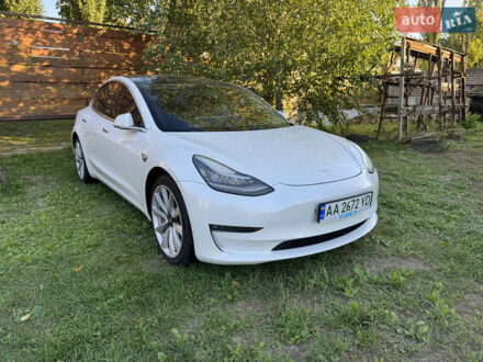 Белый Тесла Модель 3, объемом двигателя 0 л и пробегом 186 тыс. км за 16000 $, фото 1 на Automoto.ua