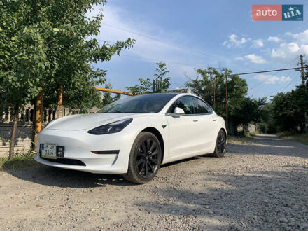 Тесла Модель 3 2018 у Дніпро (Дніпропетровську) на Automoto.ua Білий Тесла Модель 3, об'ємом двигуна 0 л та пробігом 47 тис. км за 18300 $, фото 1 на Automoto.ua