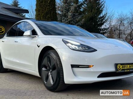 Тесла Модель 3 2018 у Львові на Automoto.ua Білий Тесла Модель 3, об'ємом двигуна 75 л та пробігом 74 тис. км за 23800 $, фото 1 на Automoto.ua