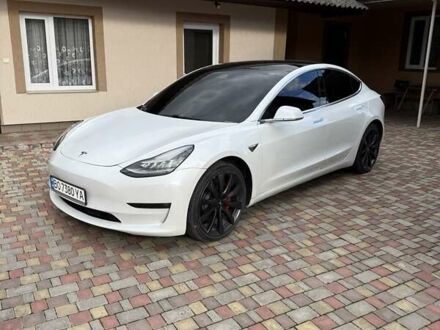 Белый Тесла Модель 3, объемом двигателя 0 л и пробегом 143 тыс. км за 18900 $, фото 1 на Automoto.ua