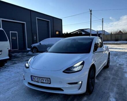 Белый Тесла Модель 3, объемом двигателя 0 л и пробегом 163 тыс. км за 14400 $, фото 1 на Automoto.ua