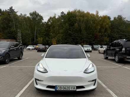 Белый Тесла Модель 3, объемом двигателя 0 л и пробегом 85 тыс. км за 14500 $, фото 1 на Automoto.ua