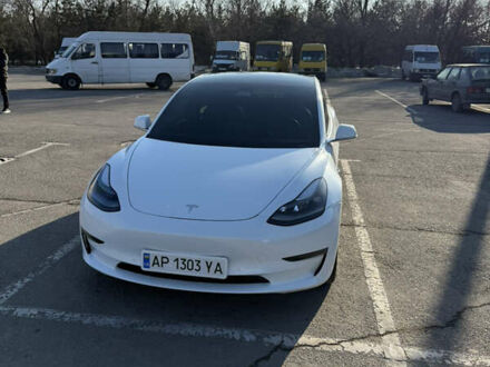 Тесла Модель 3 2019 в Запорожье на Automoto.ua Белый Тесла Модель 3, объемом двигателя 0 л и пробегом 60 тыс. км за 19000 $, фото 1 на Automoto.ua