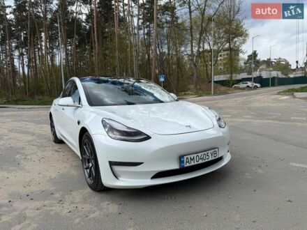 Білий Тесла Модель 3, об'ємом двигуна 0 л та пробігом 130 тис. км за 17800 $, фото 1 на Automoto.ua