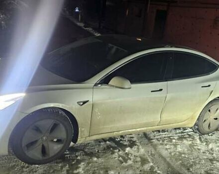 Белый Тесла Модель 3, объемом двигателя 0 л и пробегом 99 тыс. км за 16500 $, фото 1 на Automoto.ua