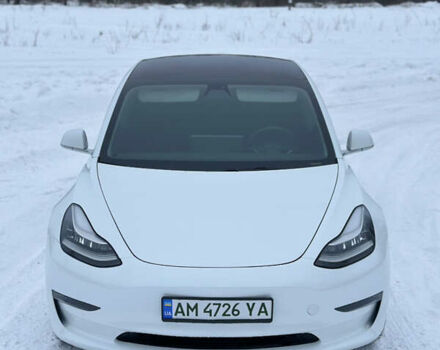 Белый Тесла Модель 3, объемом двигателя 0 л и пробегом 60 тыс. км за 19399 $, фото 1 на Automoto.ua