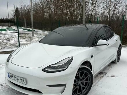 Белый Тесла Модель 3, объемом двигателя 0 л и пробегом 155 тыс. км за 17600 $, фото 1 на Automoto.ua