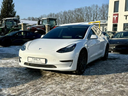 Белый Тесла Модель 3, объемом двигателя 0 л и пробегом 112 тыс. км за 18900 $, фото 1 на Automoto.ua