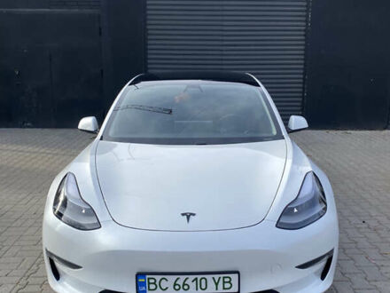 Белый Тесла Модель 3, объемом двигателя 0 л и пробегом 83 тыс. км за 21500 $, фото 1 на Automoto.ua