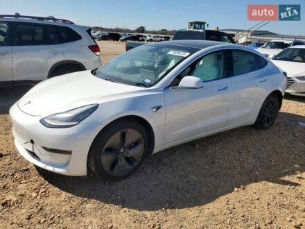 Білий Тесла Модель 3, об'ємом двигуна 0 л та пробігом 86 тис. км за 4500 $, фото 1 на Automoto.ua