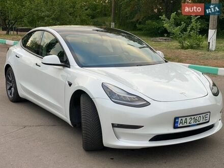 Белый Тесла Модель 3, объемом двигателя 0 л и пробегом 168 тыс. км за 18900 $, фото 1 на Automoto.ua