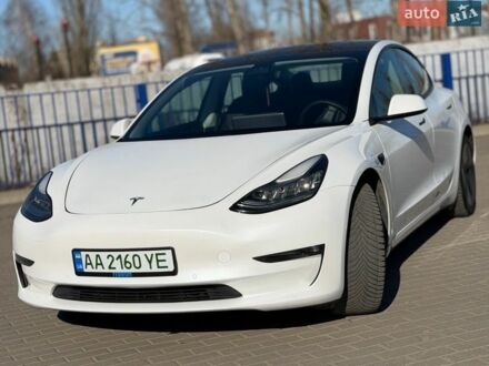 Белый Тесла Модель 3, объемом двигателя 0 л и пробегом 166 тыс. км за 19500 $, фото 1 на Automoto.ua