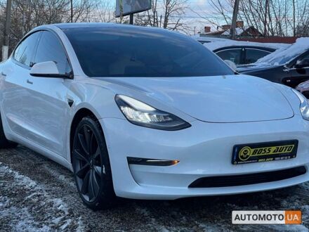 Тесла Модель 3 2020 у Коломые на Automoto.ua Білий Тесла Модель 3, об'ємом двигуна 75 л та пробігом 98 тис. км за 20500 $, фото 1 на Automoto.ua