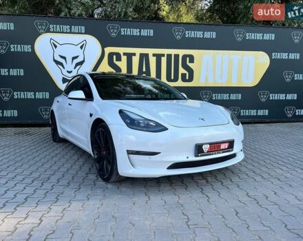 Білий Тесла Модель 3, об'ємом двигуна 0 л та пробігом 158 тис. км за 16900 $, фото 1 на Automoto.ua